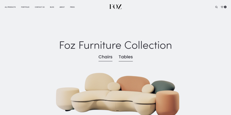 Foz Furniture – Website